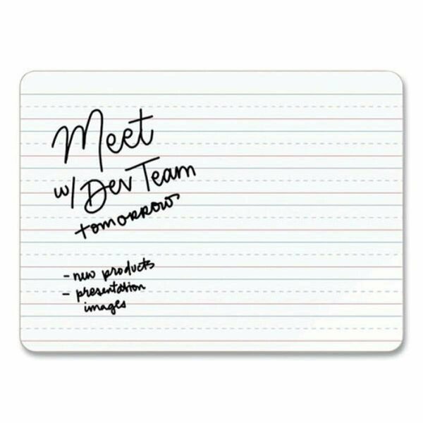 Paperperfect Double-Sided Dry Erase Lap Board, White, 10PK PA3742908
